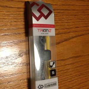 Trion Z dual loop magnetic bracelet yellow black